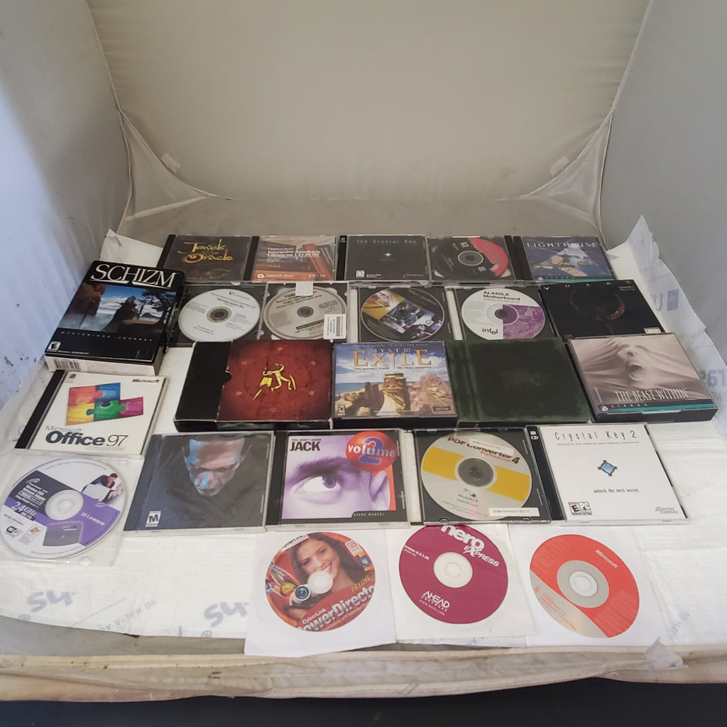 Lot of PC Video Games and Programs Myst III Exile The Beast Within Disc