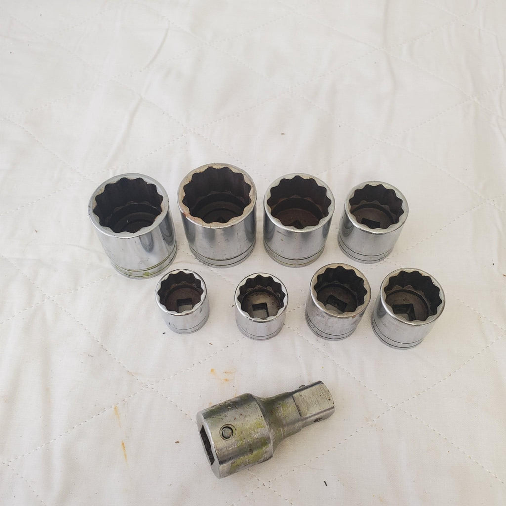 Lot of Snap-On Assorted Various Drive Sockets LOT 495