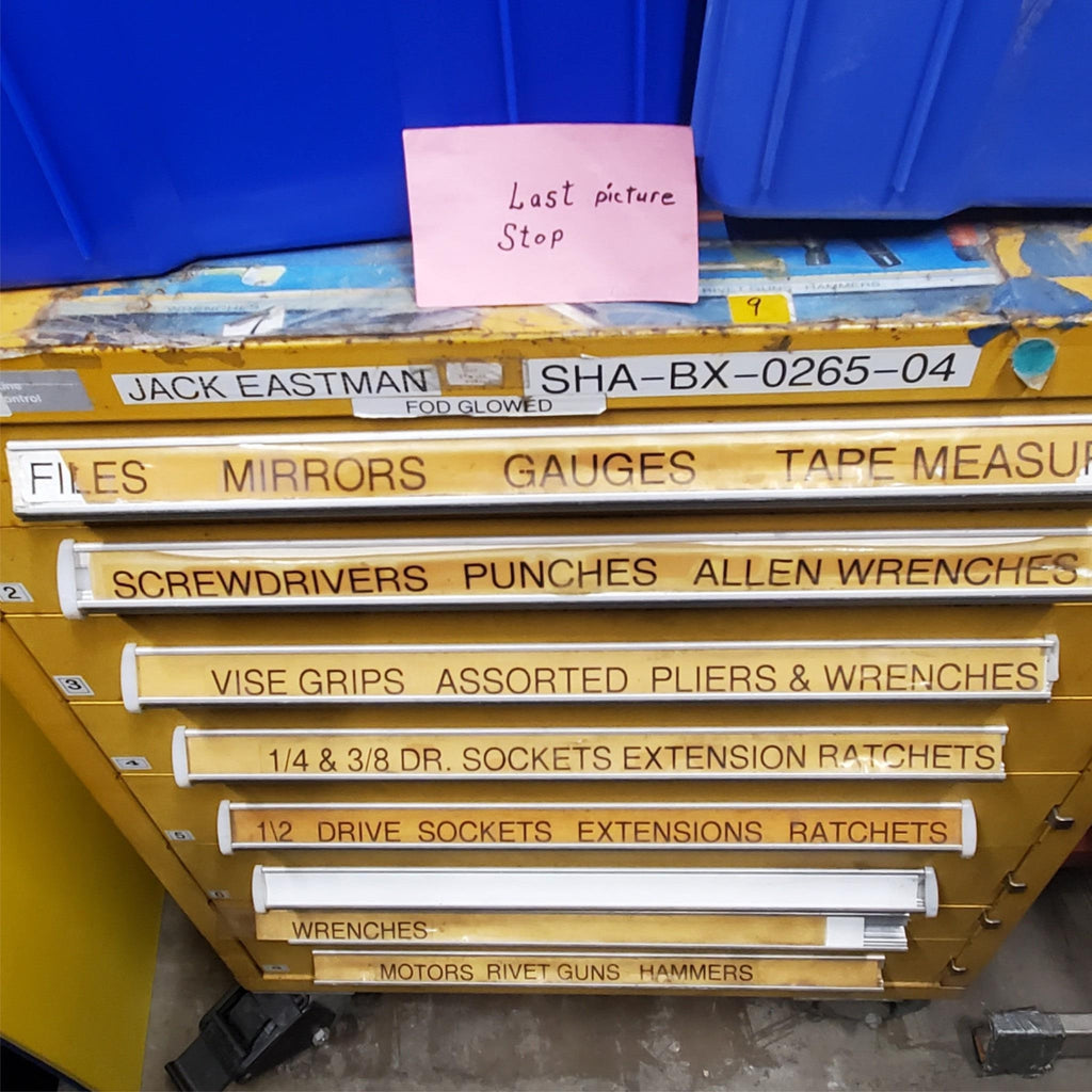 8 Drawer Single Bank Tool Box Cabinet (9)