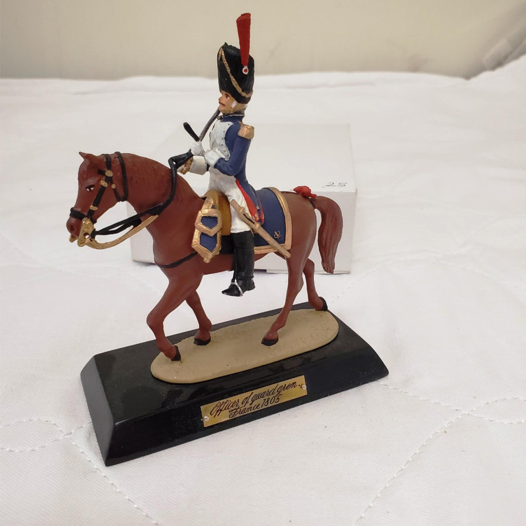 Officer of Quard Gren France 1805 Guards on Horseback Toy Soldier