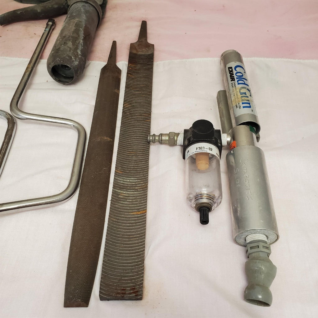 Assorted Speed Drive Handle Rasp File Grease Gun Spot Cooling System Lot-947