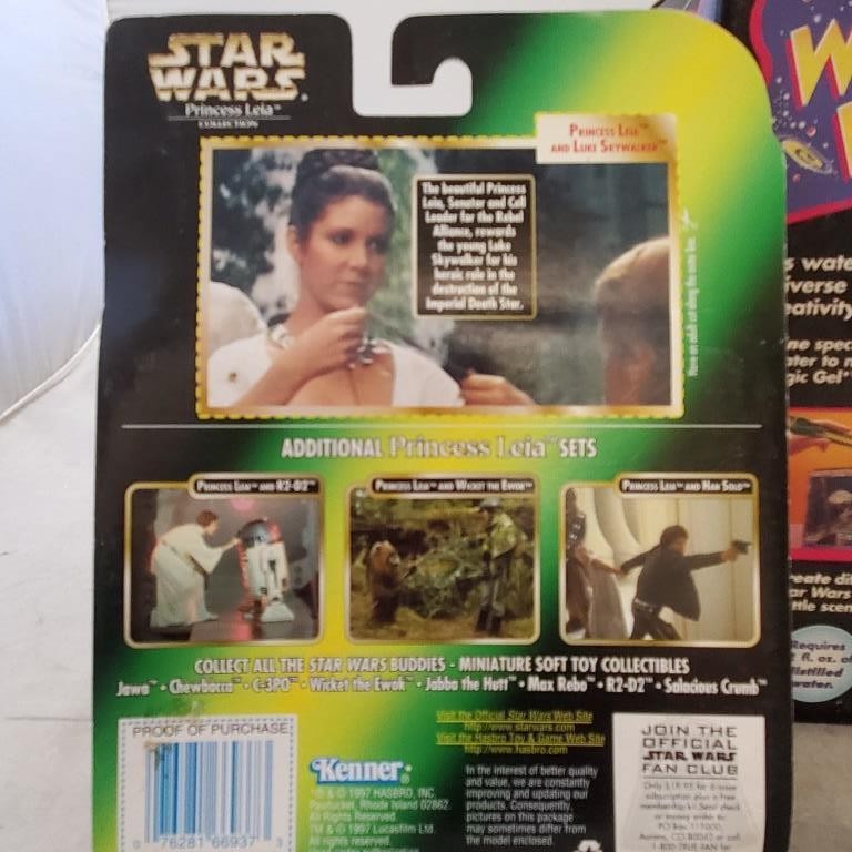 Star Wars Princess Leia & Luke Skywalker and Power Of The Force Wonder World