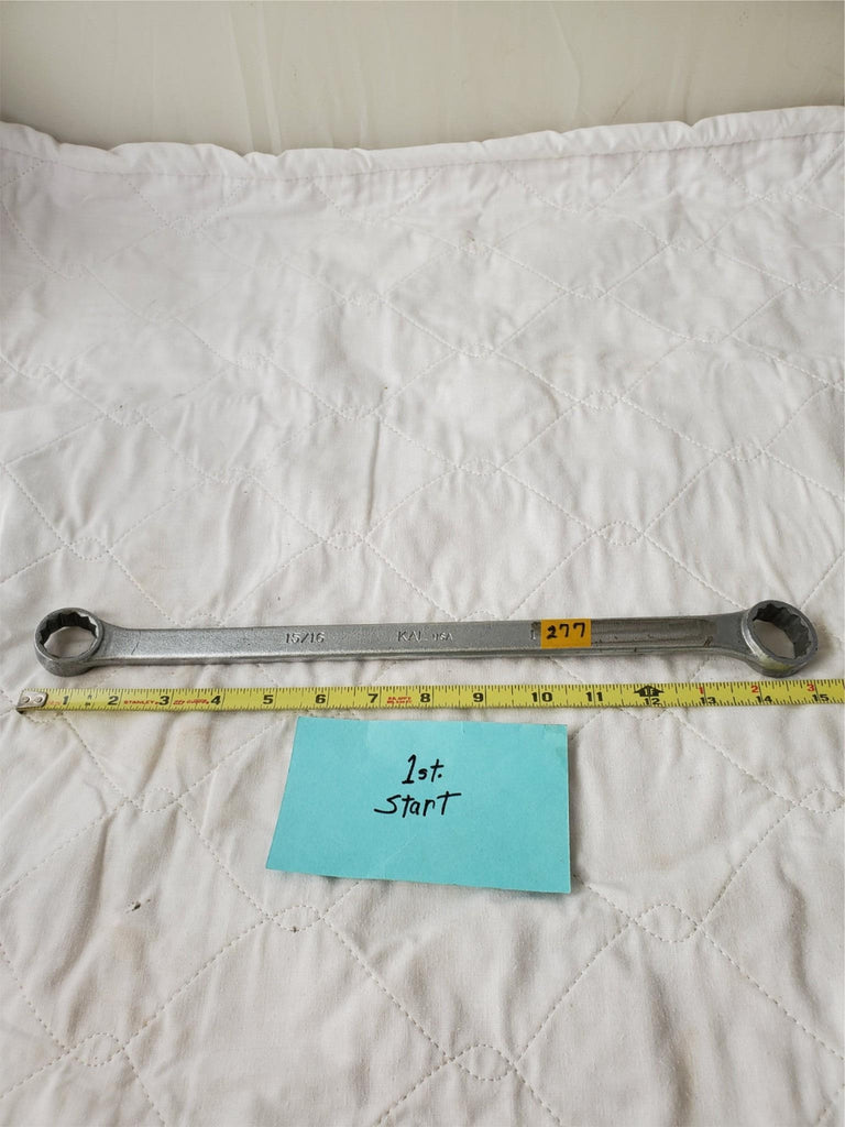 KAL USA 15/16 Double-Ended Ring Wrench Tool LOT 277