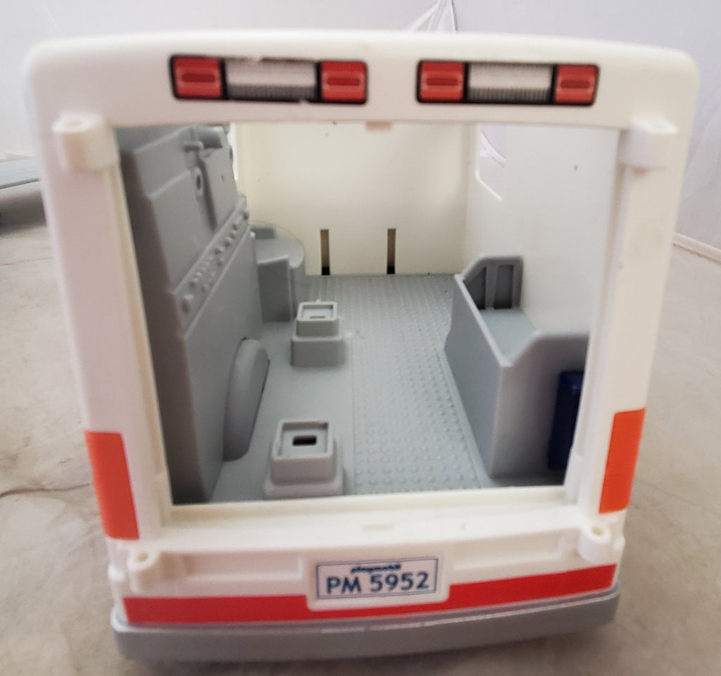 Playmobil Rescue Ambulance, City Life Airplane, Recycle Truck Toy