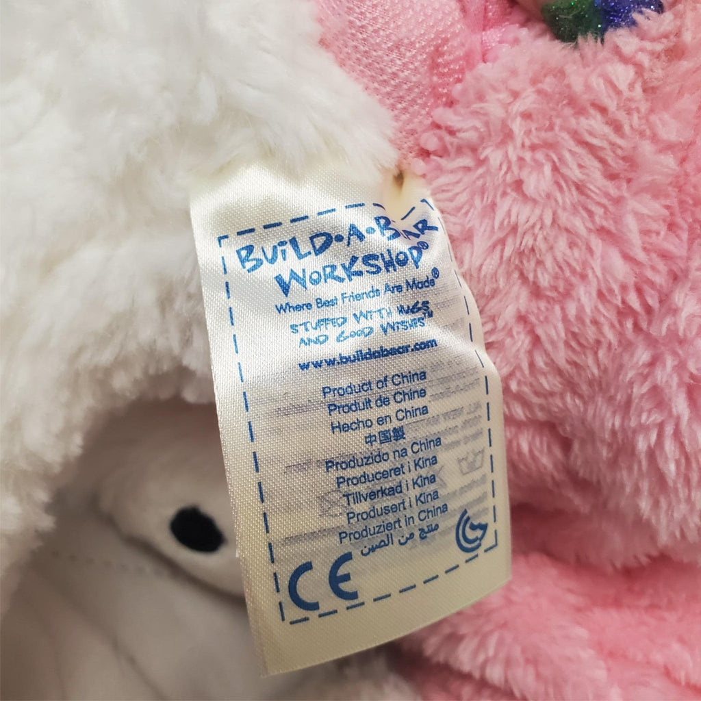 Boyds Bears Winifred  Santa Claus Robe Pink Teddy Plush Bear Stuffed Toys