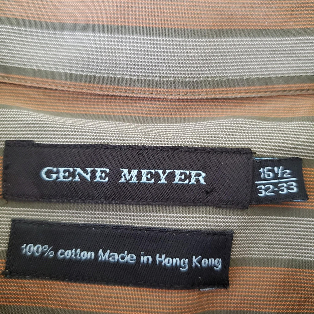 Gene Meyer Muticolor Stripes Long Sleeve Shirt