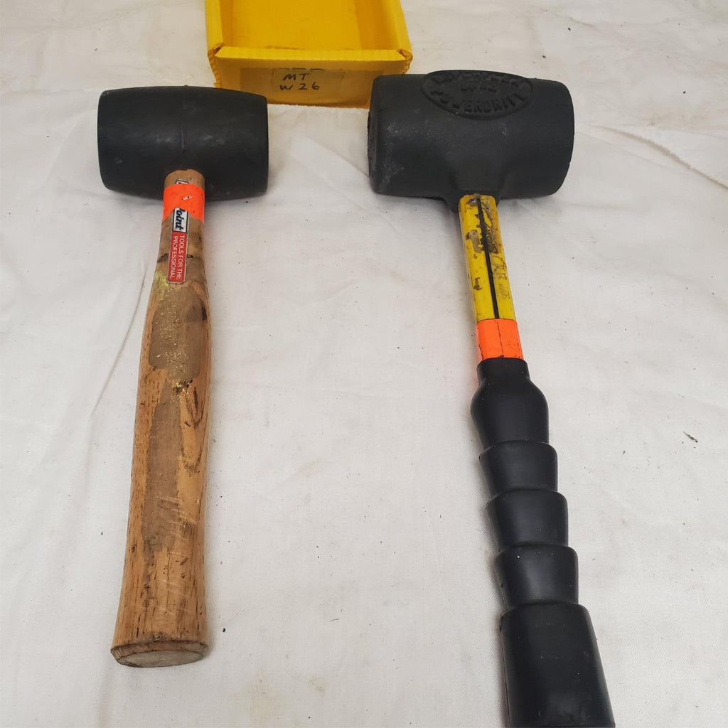 Lot of 2 Blue Point and Nupla Flax Dead Blow Hammer Set LOT- MT W26
