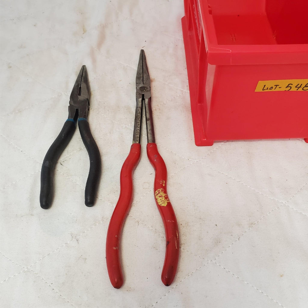 Lot of 2 Assorted Safety Wire Pliers Hand Tools LOT-546