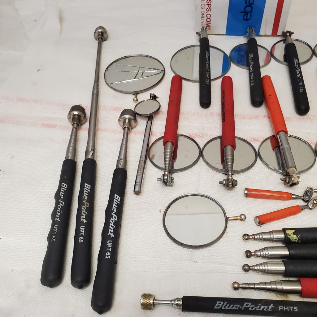 Lot of 24 Blue Point Magnetic Pick Up Tool Set With Mirror & More LOT-1049