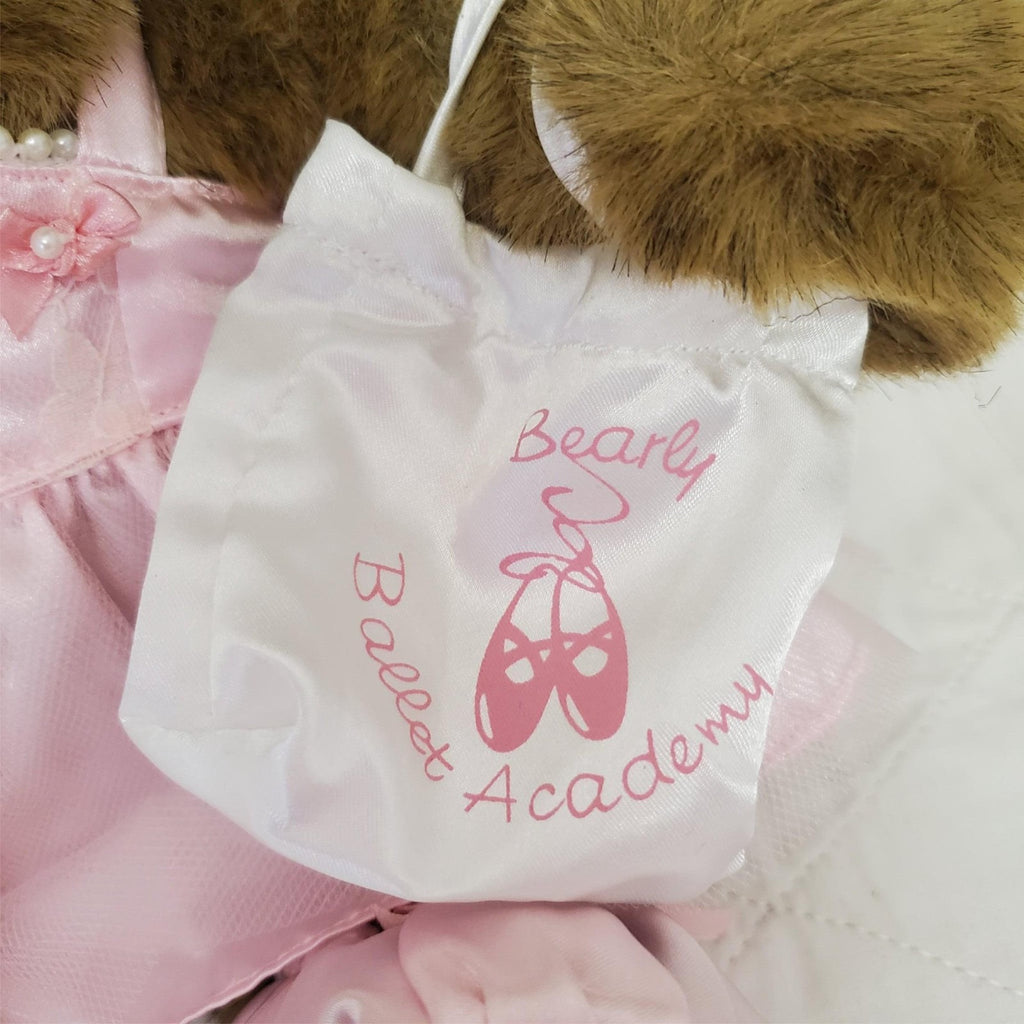 Build a Bear Workshops Brown Bear With Pink Ballerina Tutu Outfit