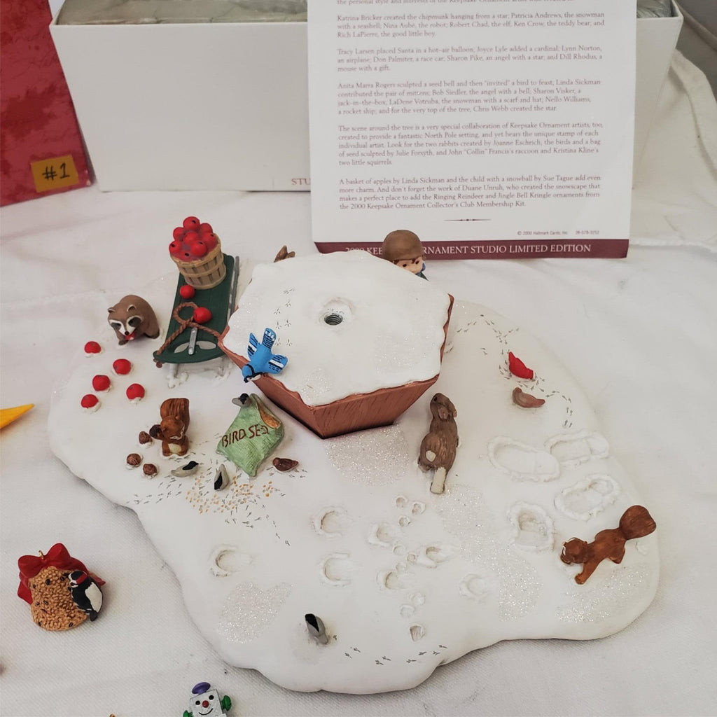 Hallmark Keepsake Ornaments Treasure Tree 2000 Studio Edition #1