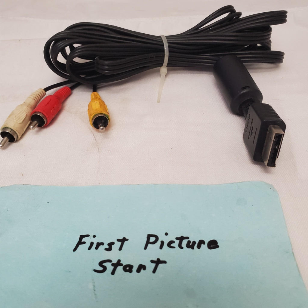 Sony Playstation Audio Video AV Cable Cord Wire