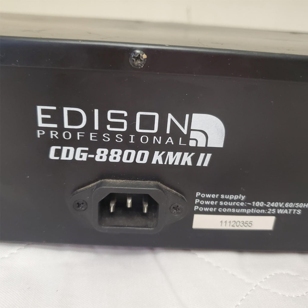 Edison Professional CDG-8800 KMK II Dual CD Player