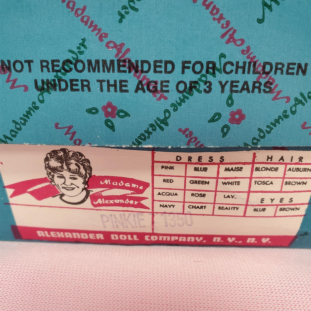 Madame Alexander #1350 Pinkie #1340 BlueBoy #1390 Lord Fauntleroy Dolls with Box