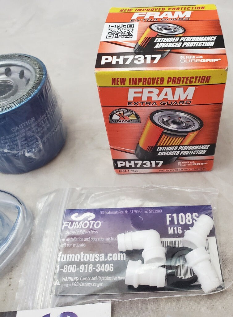 NGK Laser Iridium Spark Plug Oil Filter Black Idler Pulley ThreadLock Blue &More