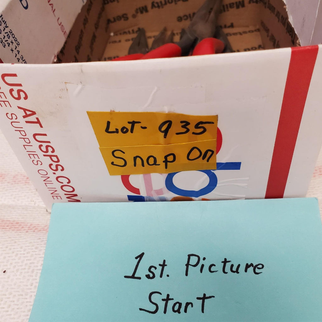 Lot of 5 Snap- On Needle Nose Pliers LOT-935