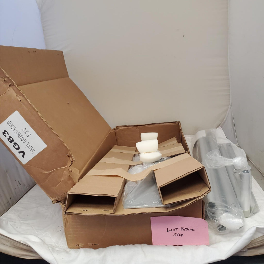 Pillowcase Banner Visual Graphic VG83  3Inch x 8Inch Stand