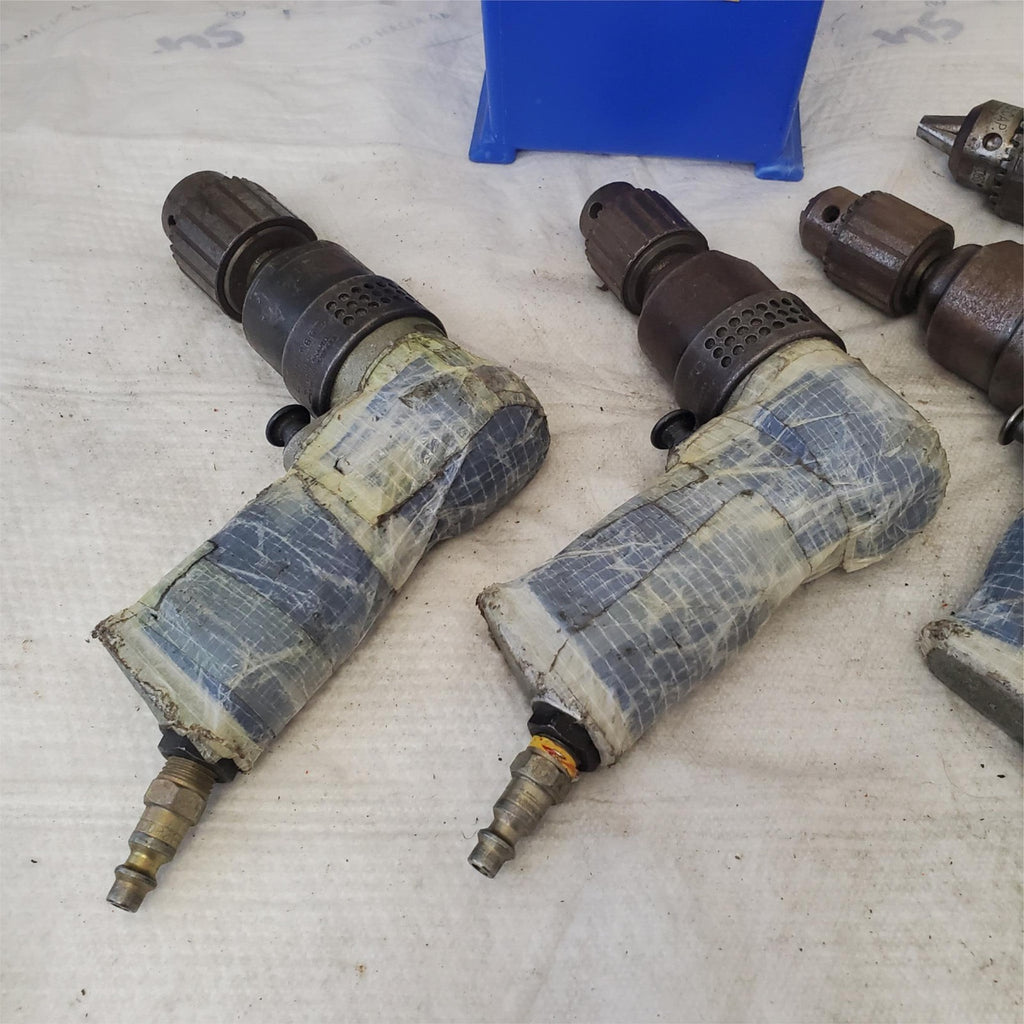 Used Rockwell Pistol Grip Pneumatic Air Drill Air Tool Lot-96