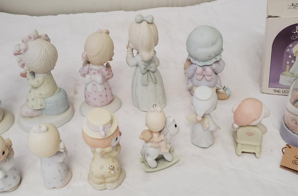 Lot of Ensco Precious Moments, Jonathan David & other Various Figurines