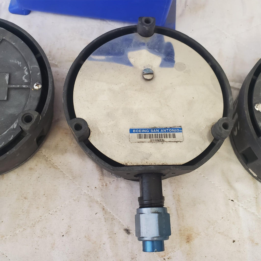 Lot of 3 Locamotive Lub Oil Pressure Gauges LOT 511