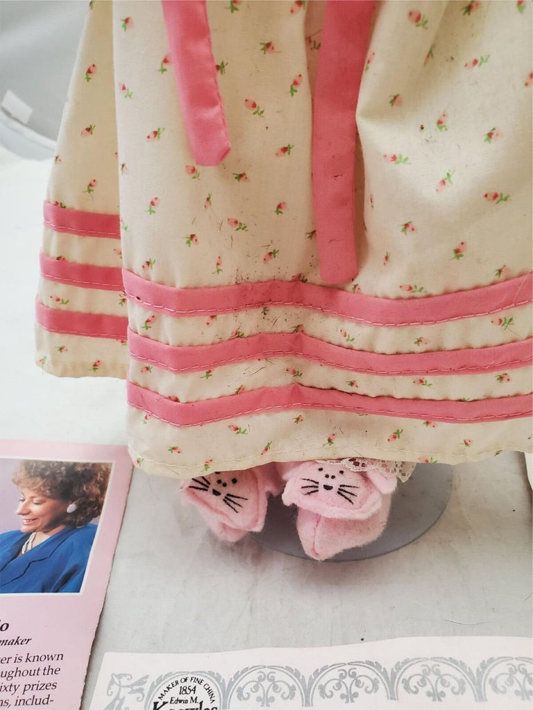 Yolanda Bello Sarah Porcelain Doll Picture Perfect Babies Edwin M. Knowles