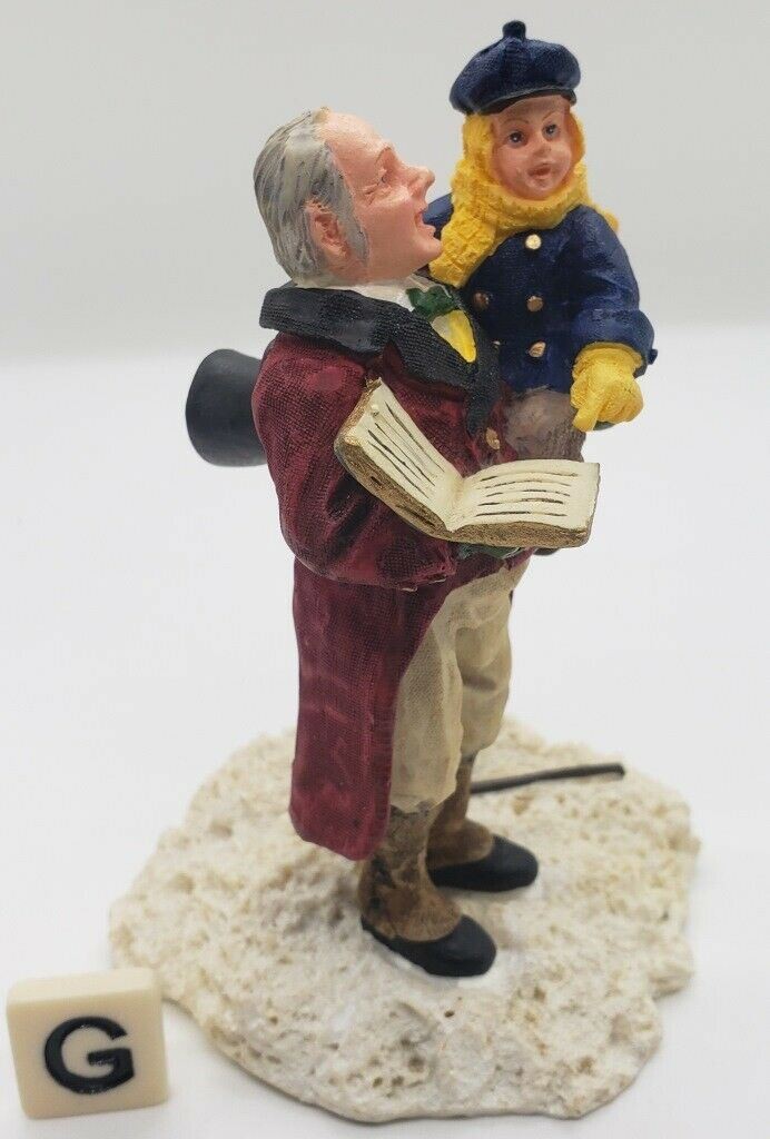 Lemax Memory Makers Collection 1997 Carolling with Grandaddy Christmas 77035