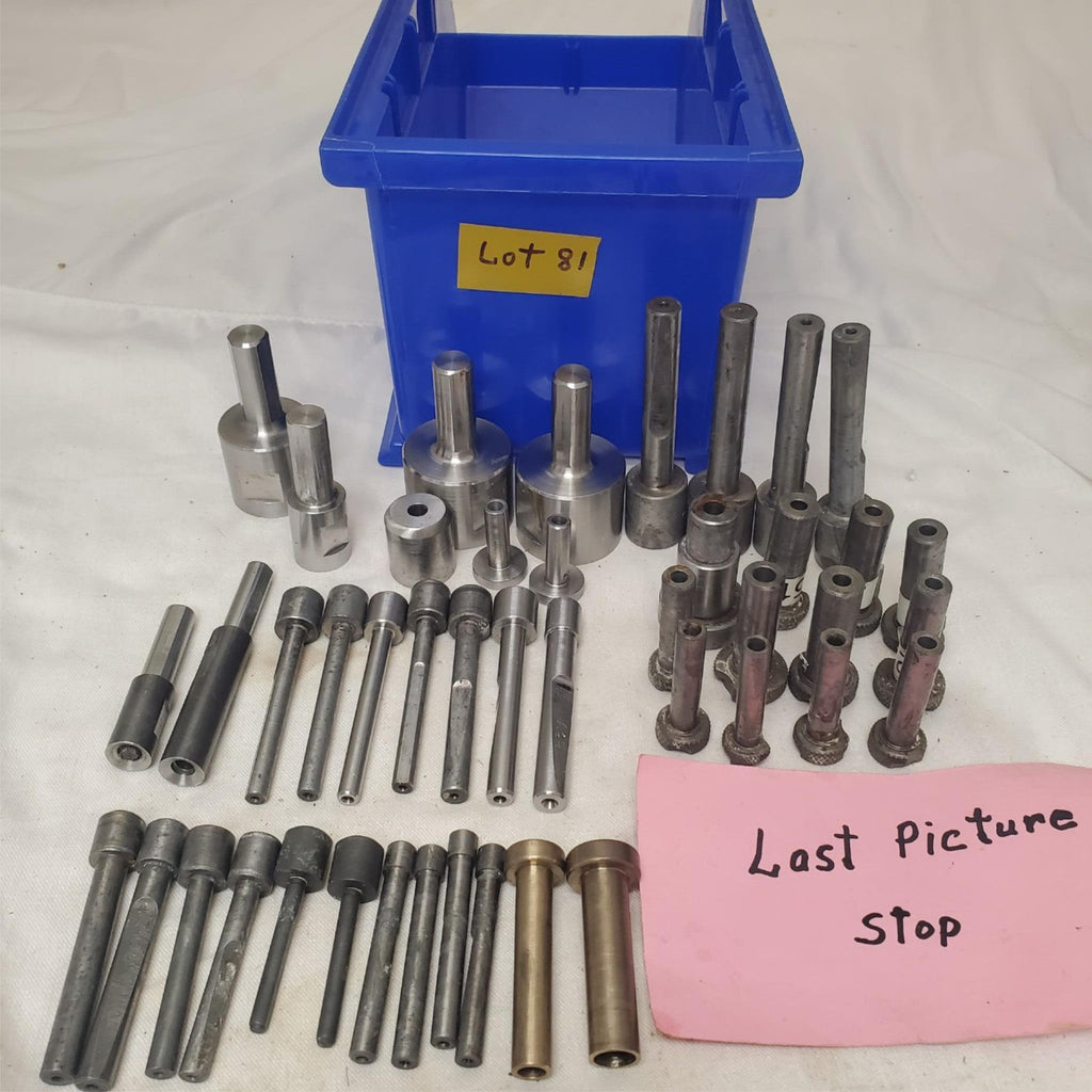 Lot of Precision Machining Tools Punches Dies Gauges Metalworking Set LOT-81