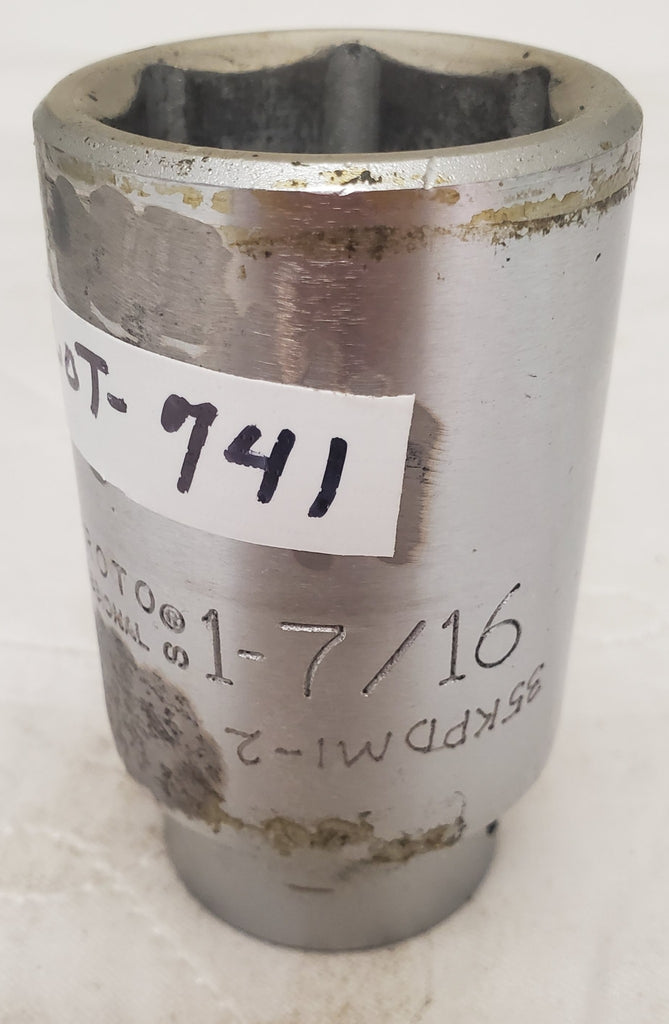 PROTO 5748HL USA  1-7/16” Heavy-Duty Socket Tool - LOT 741