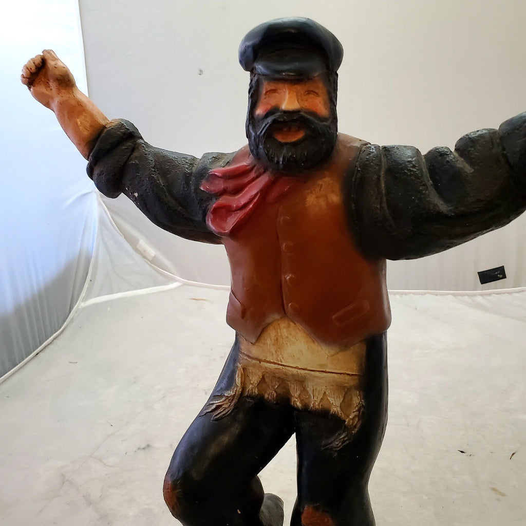 Vintage Used Zorba the Greek Dancing Statue (Cracked)