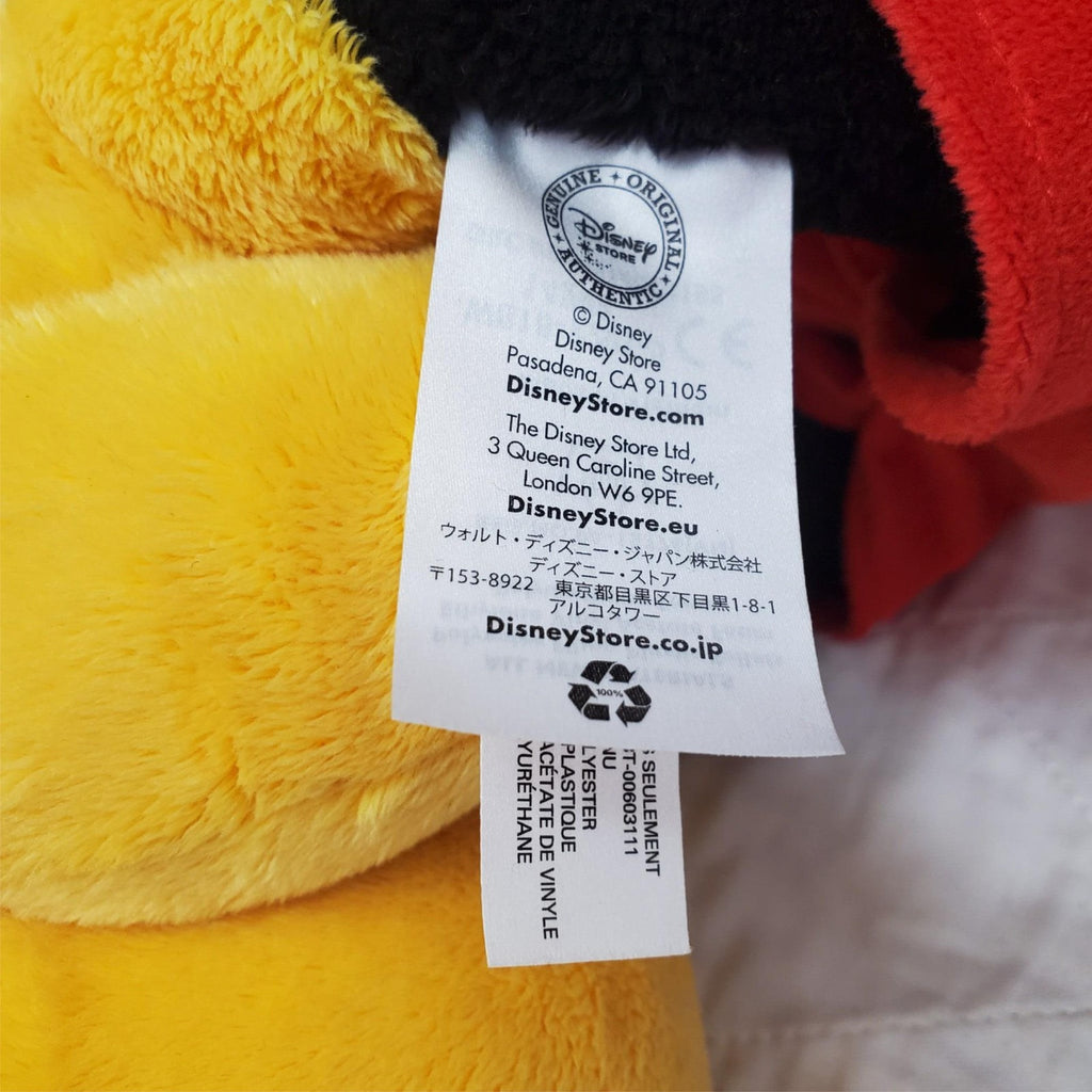 Disney Store Classic Mickey Mouse Stuffed Plush Toy