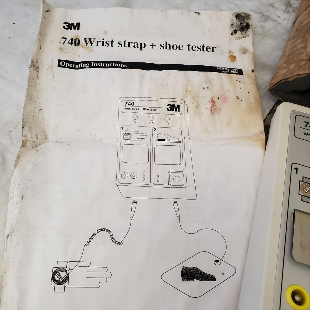 3M 740 Wrist Strap and Shoe Tester - 151532