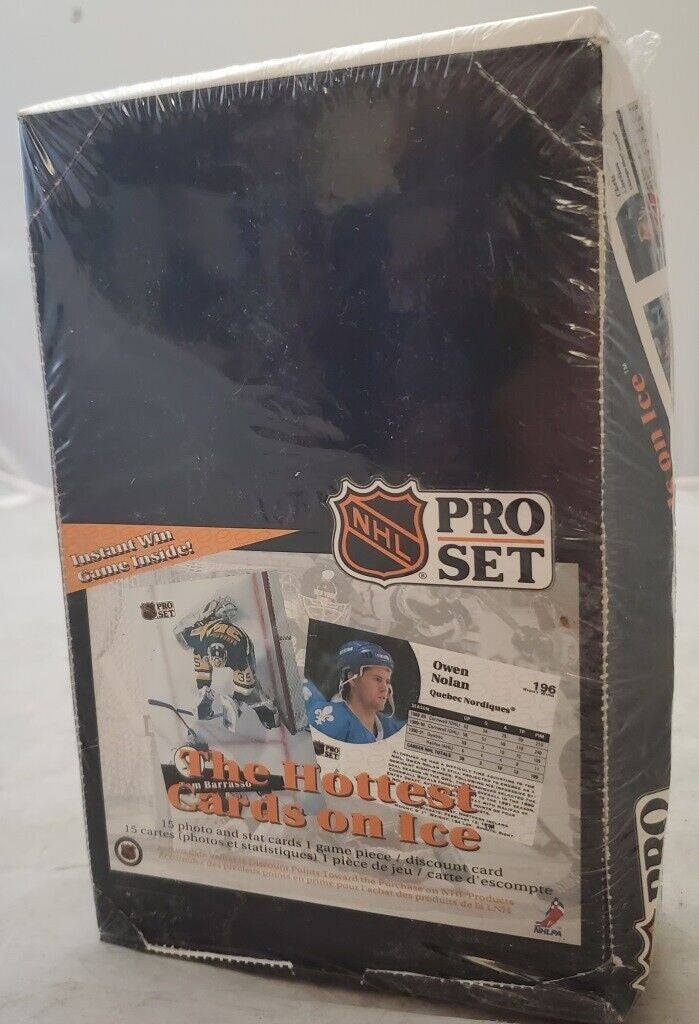 91-92 NHL Pro Set Ice Hockey Cards 36 Count Foil Pack Series 2 Box Sealed