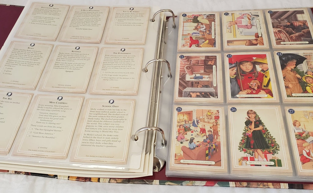 Vintage American Girls Collection Trading Album