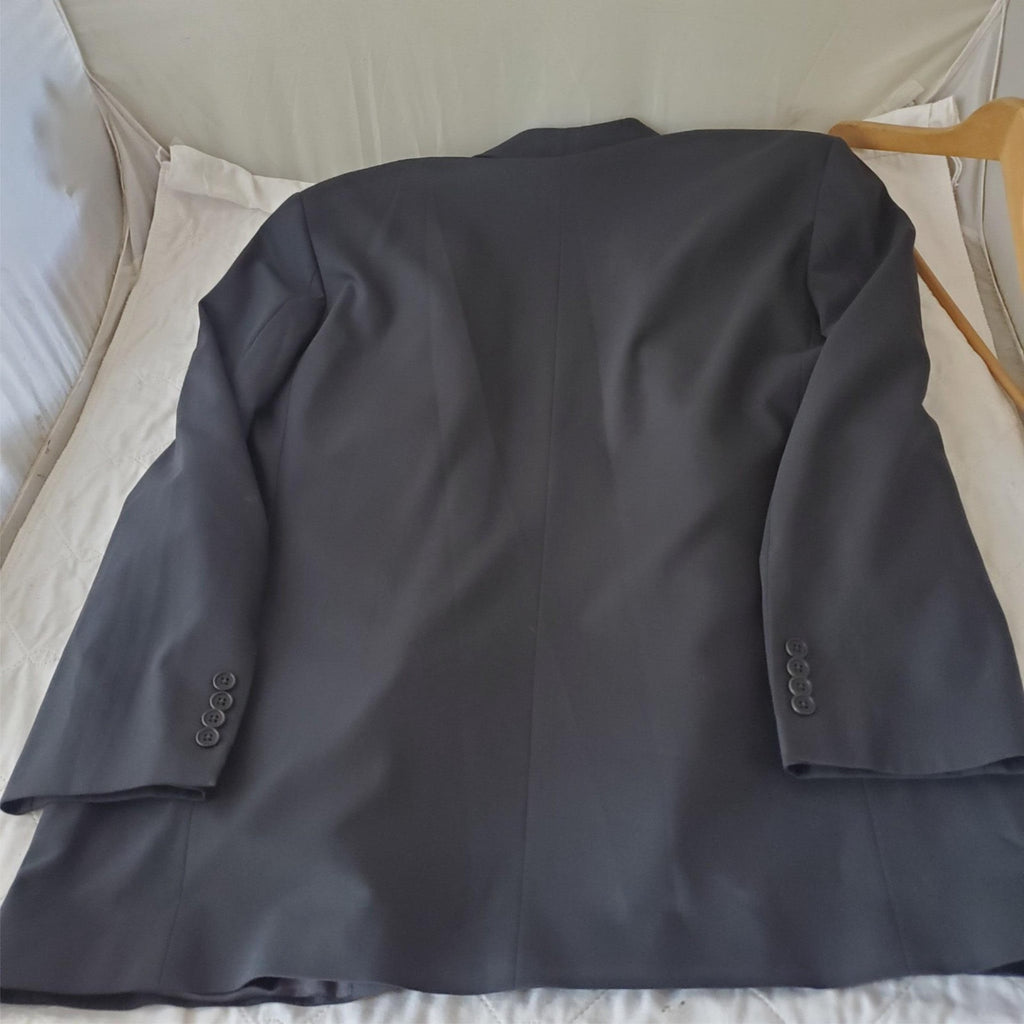 Roberto Cavalli Gray Woolen Blazer Sport Coat Size 44R