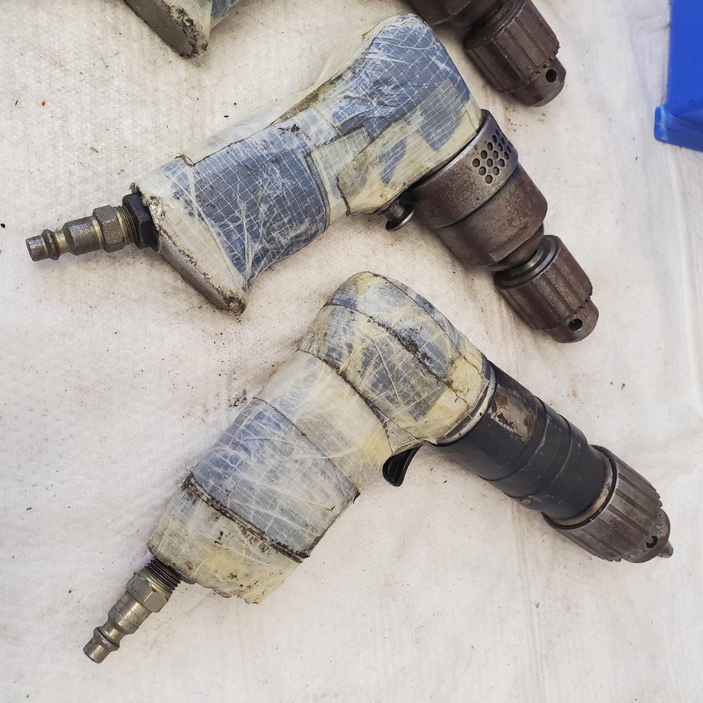 Used Rockwell Pistol Grip Pneumatic Air Drill Air Tool Lot-96