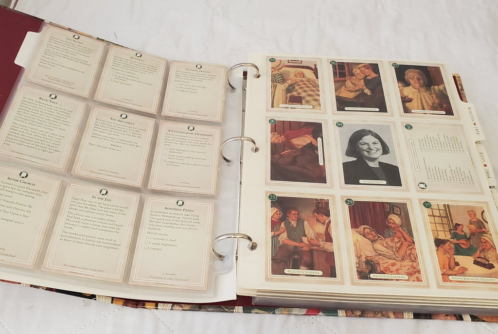 Vintage American Girls Collection Trading Album
