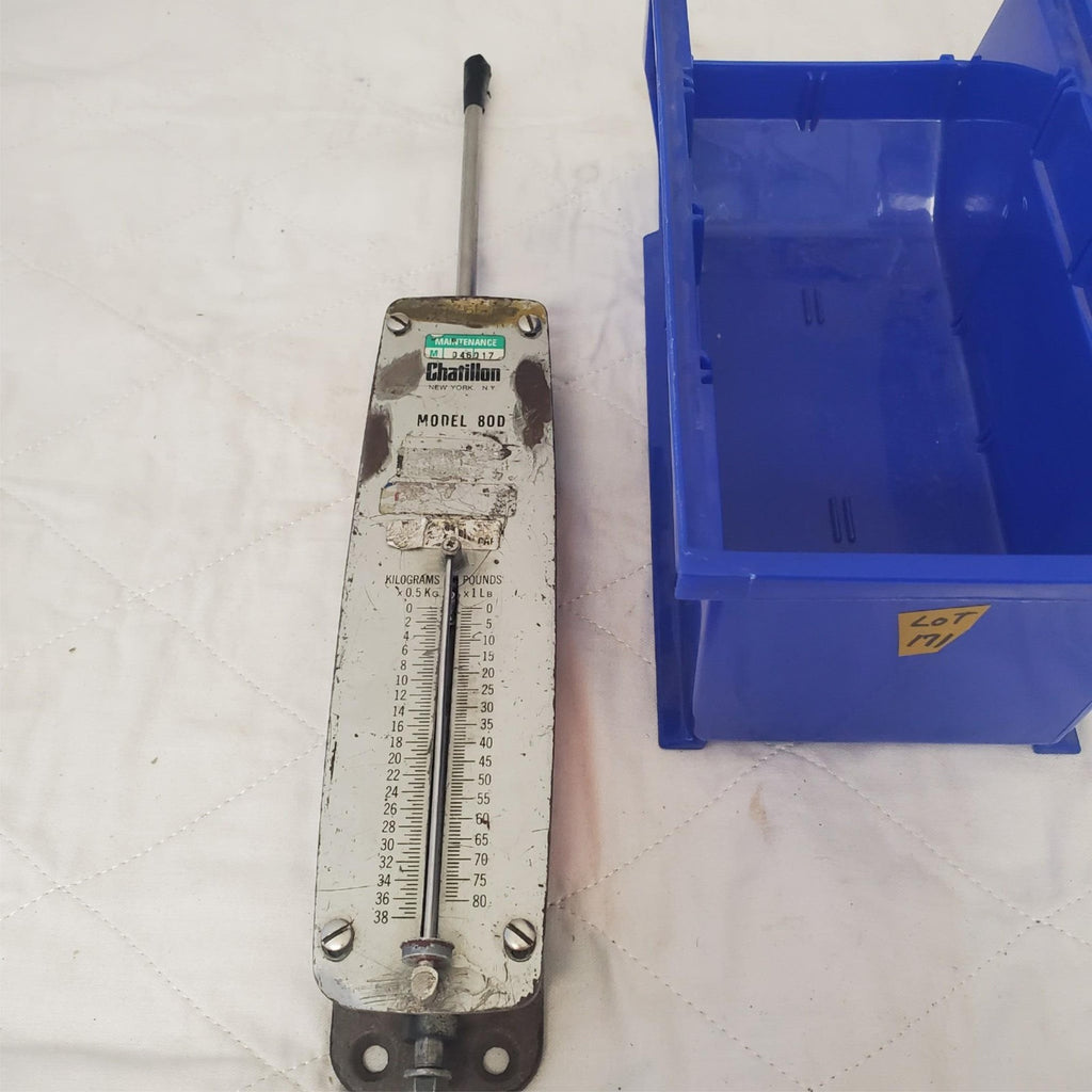 Chatillon 80D Hand Held Spring Gauge LOT-171
