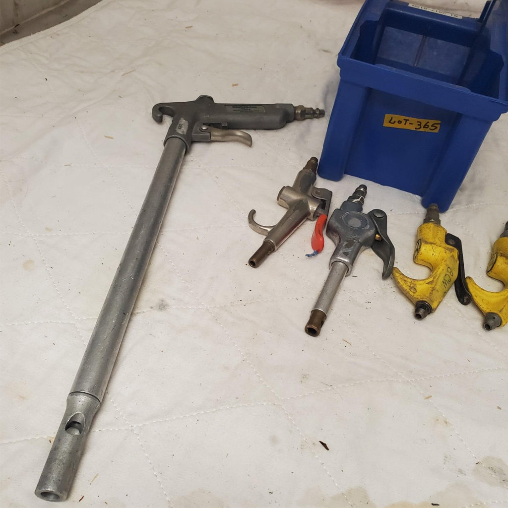 Lot of Pneumatic Air Blow Guns and Nozzles Industrial Air Tools LOT-365