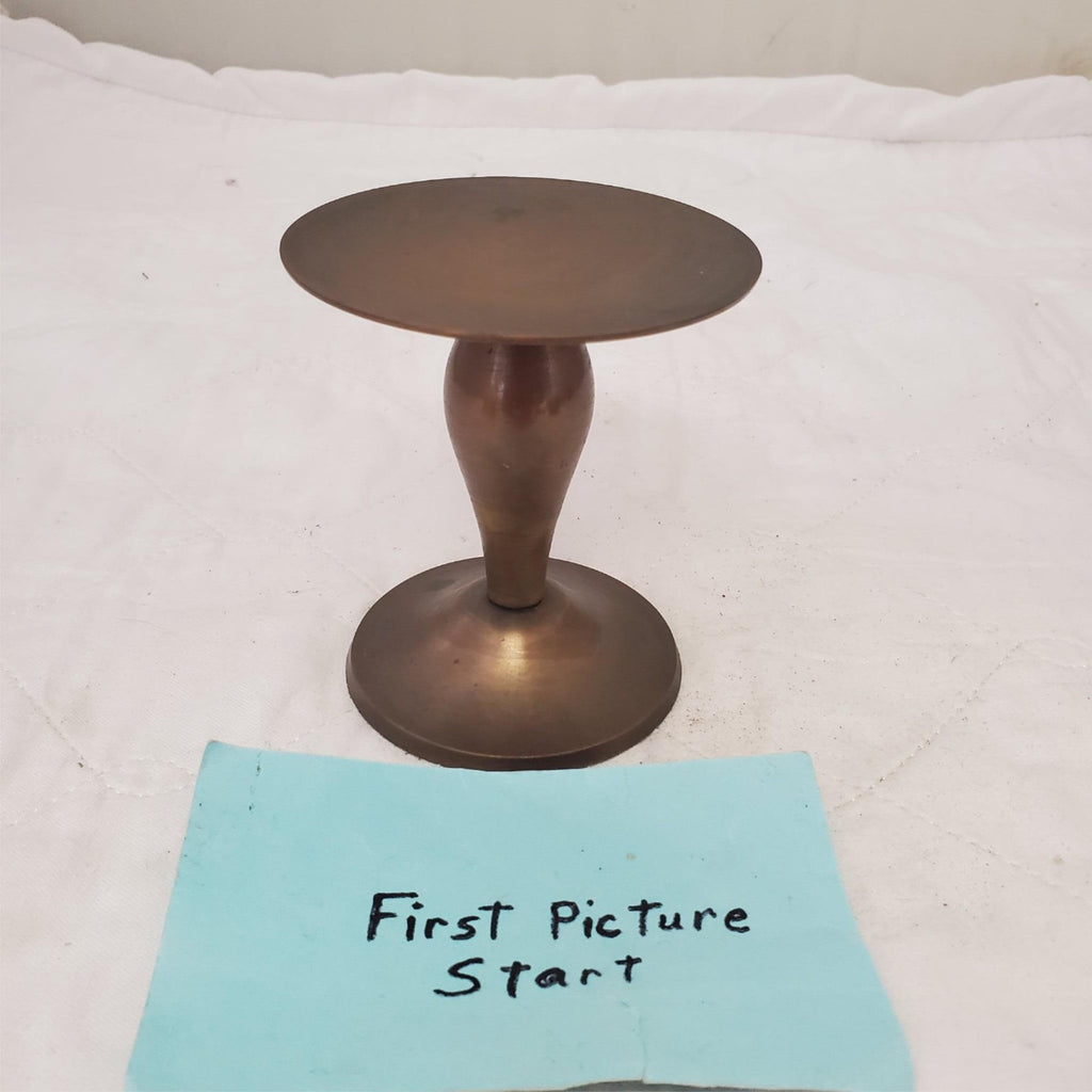Vintage Made in India Pillar Candle Holder