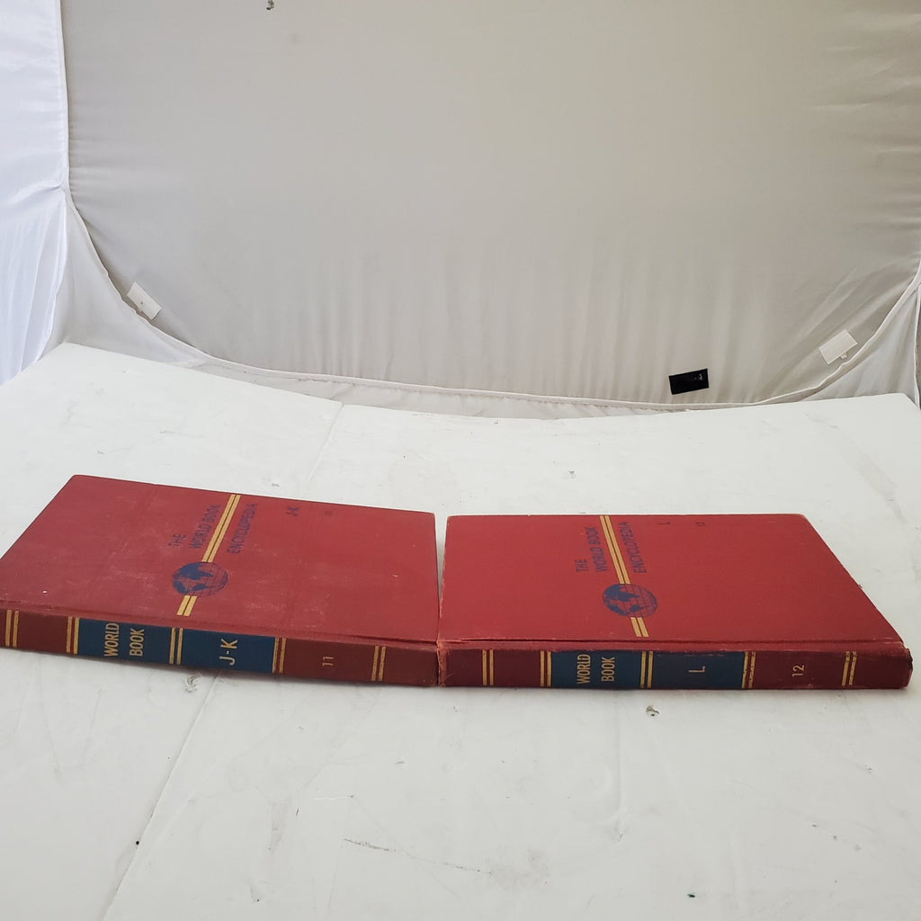 The World Book Encyclopedia Volume J-K /11 and  L Volume 12 Hardcover