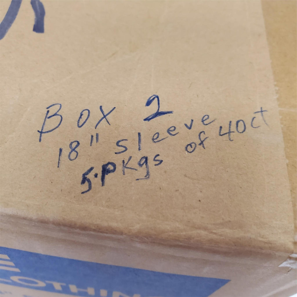 Lot ULINE Protective Clothing Economy 18" Sleeve S-23359