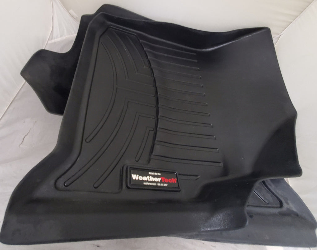 Weather Tech Front Pair Black Floor Mat (Not sure which make and model)