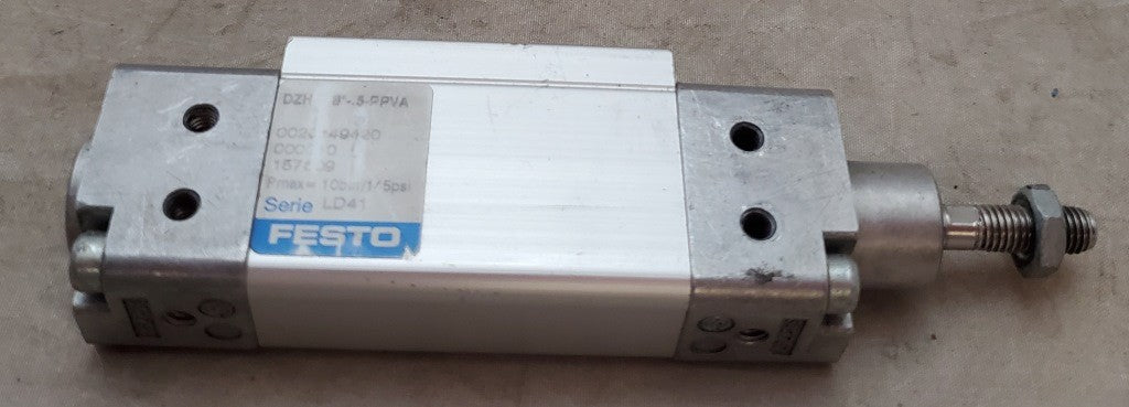 FESTO DZH 5-8-.5-PPVA 157609 INCH SERIES PNEUMATIC AIR CYLINDER