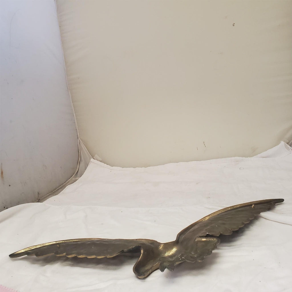 Vintage Metal Eagle Wall Art  Rustic Barn Decor Patriotic Display Piece