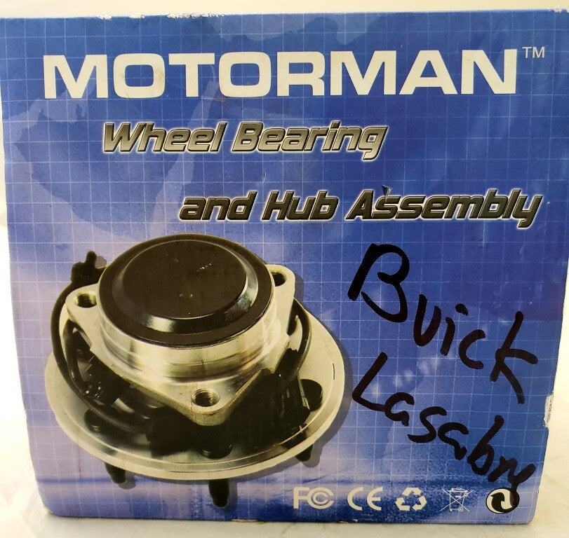 Vintage Motorman WHB02-513121 Wheel Bearing Hub Assembly Replaces ACDelco FW324