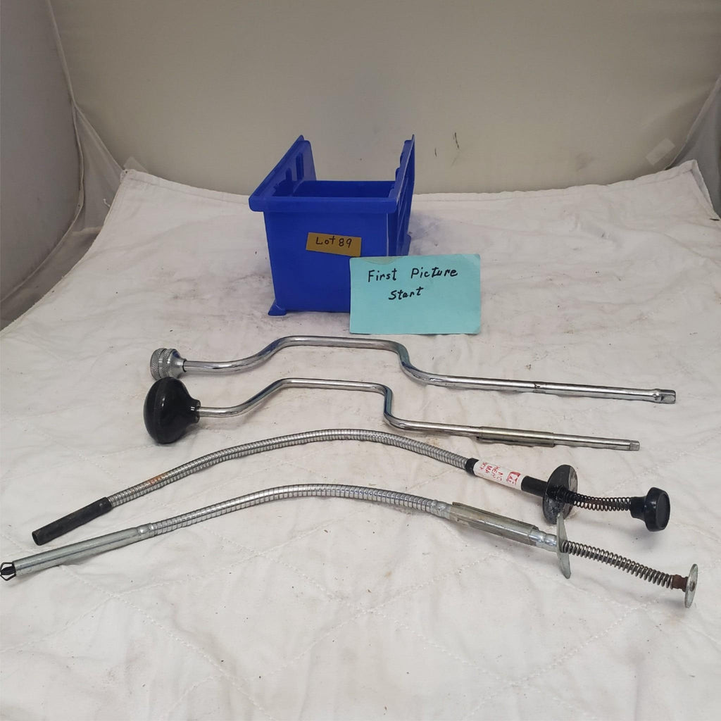 Lot of 4 Automotive Throttle and Choke Control Cables LOT-89