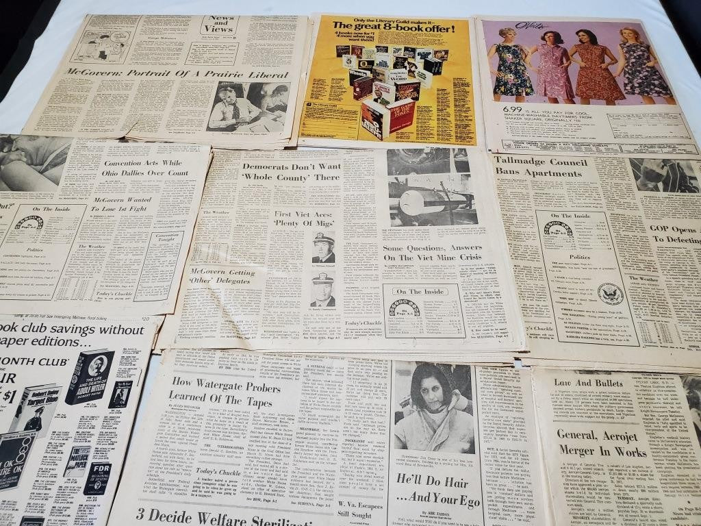 Akron Beacon Journal The Plain Dealer and New York Times Book Review Newspapers