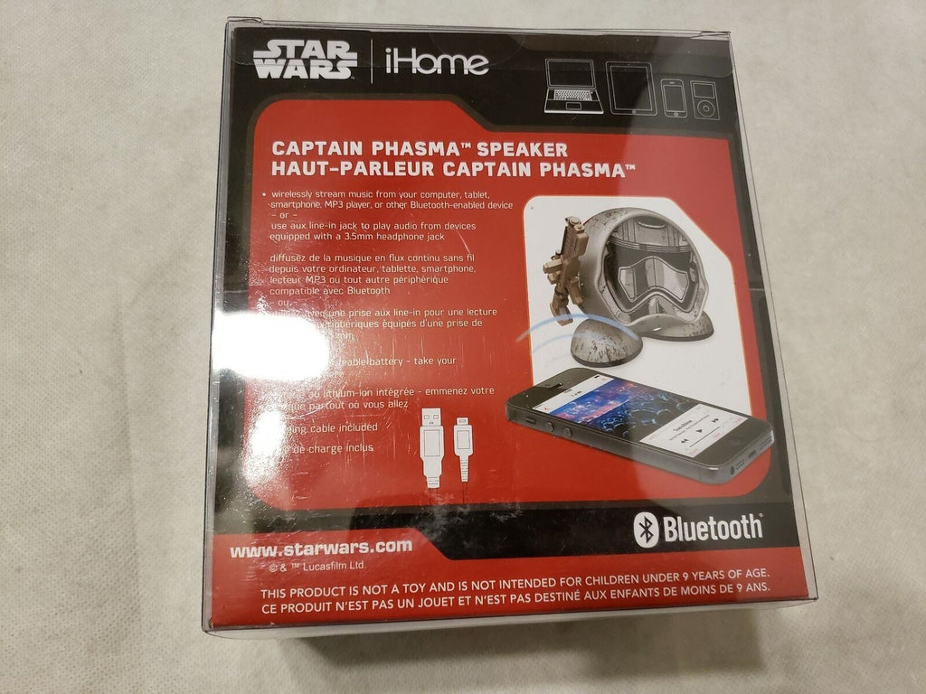 iHome Star Wars Captain Phasma Bluetooth Speakers