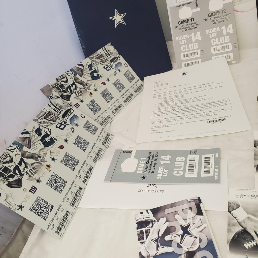 Dallas Cowboys 2014 Season Tickets Collection