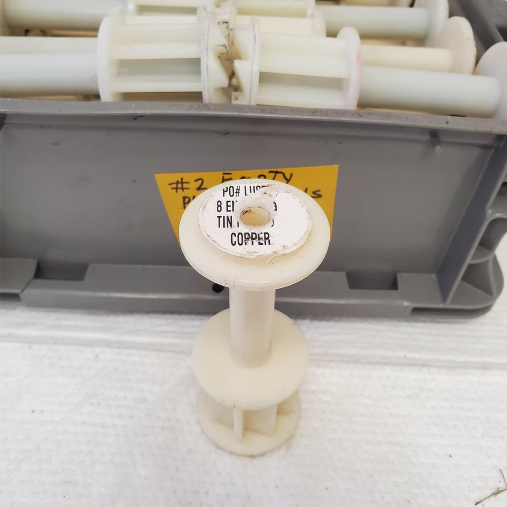 Lot of 44 Empty Plastic Spools #2